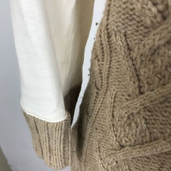 Anthropologie Pilcro Letterpress Med Cable Knit - Picture 4 of 8